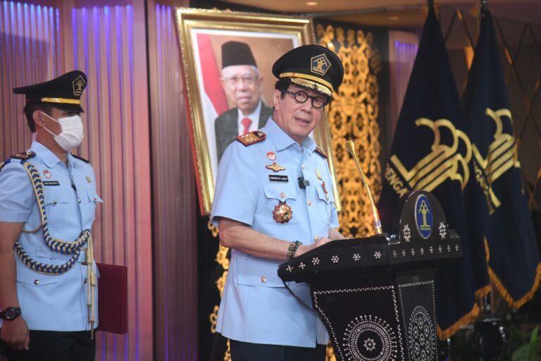 Lantik 5 Pimti Madya, Yasonna H. Laoly Beri Pesan Ini