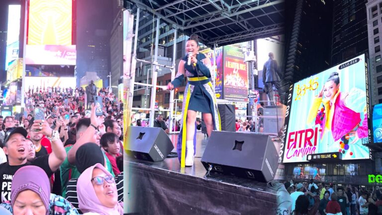 Lebih Sukses, Fitri Carlina Bangga Kembali Tampil Di Times Square