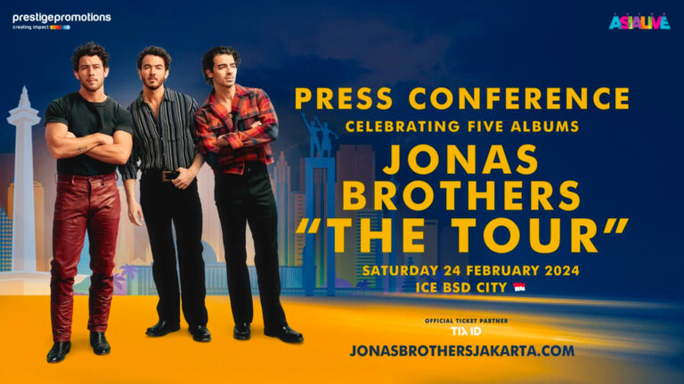 Pertama Kali Jonas Brothers Konser di Indonesia, Akan Jadi Malam Tak Terlupakan