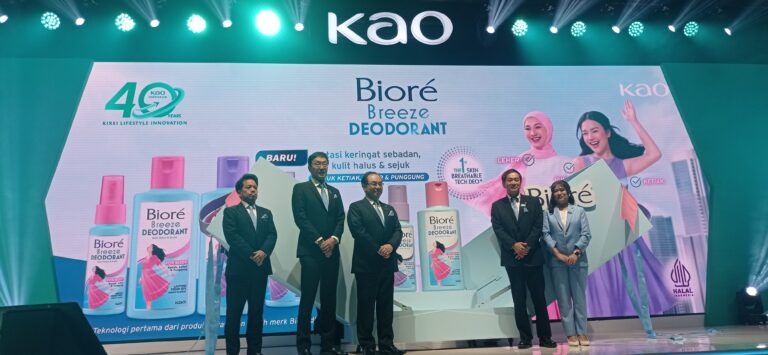 Kao Indonesia Rayakan 40 Tahun Inovasi, Hadirkan Biore Breeze Deodorant dan Perkuat “Kirei Lifestyle”